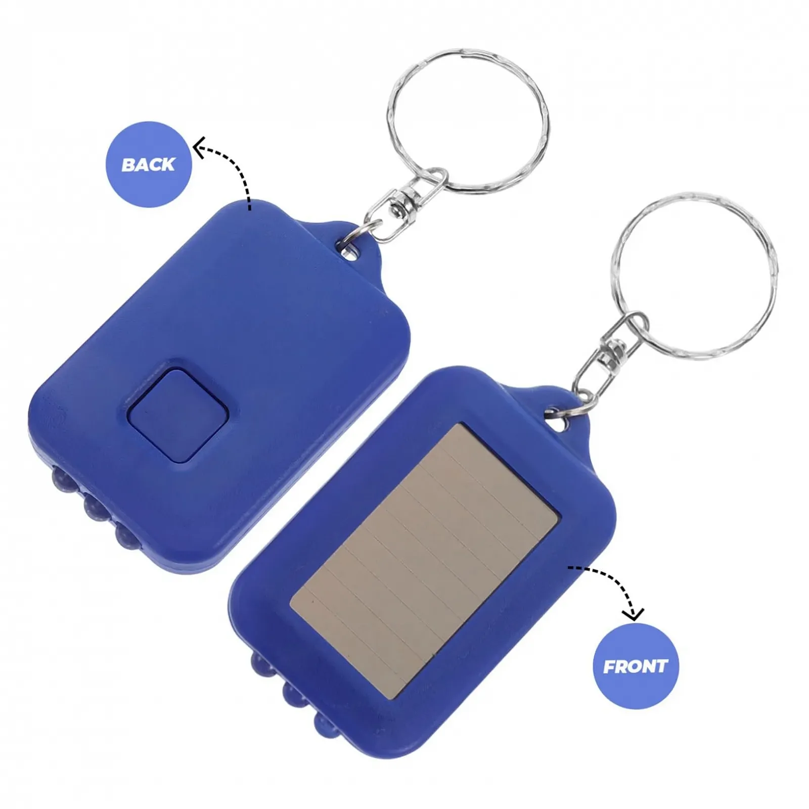 Брелок-фонарик на солнечной батарее BESPORTBLE для кемпинга, аварийное освещение, фото №3