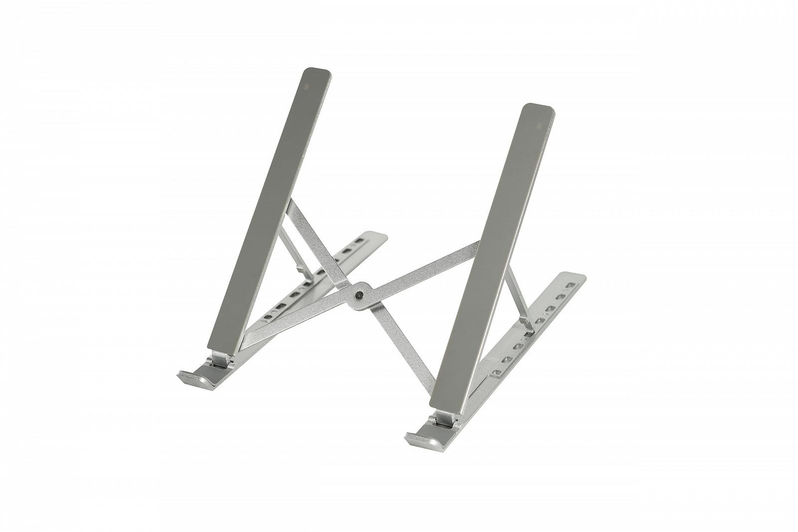 Підставка для ноутбука, складана, з регульованою висотою, портативна, фото №6