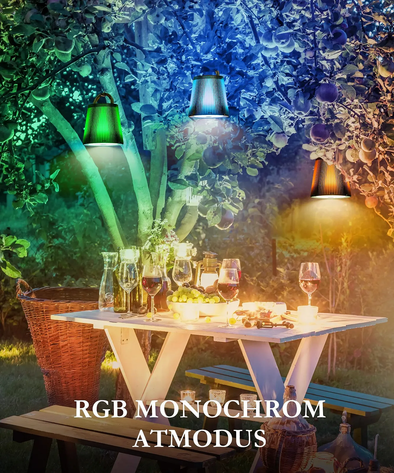 Настільна лампа бездротова акумуляторна з регулюванням яскравості LED IP54 водонепроникна сенсорна 3 колірні режими коричневий, фото №5