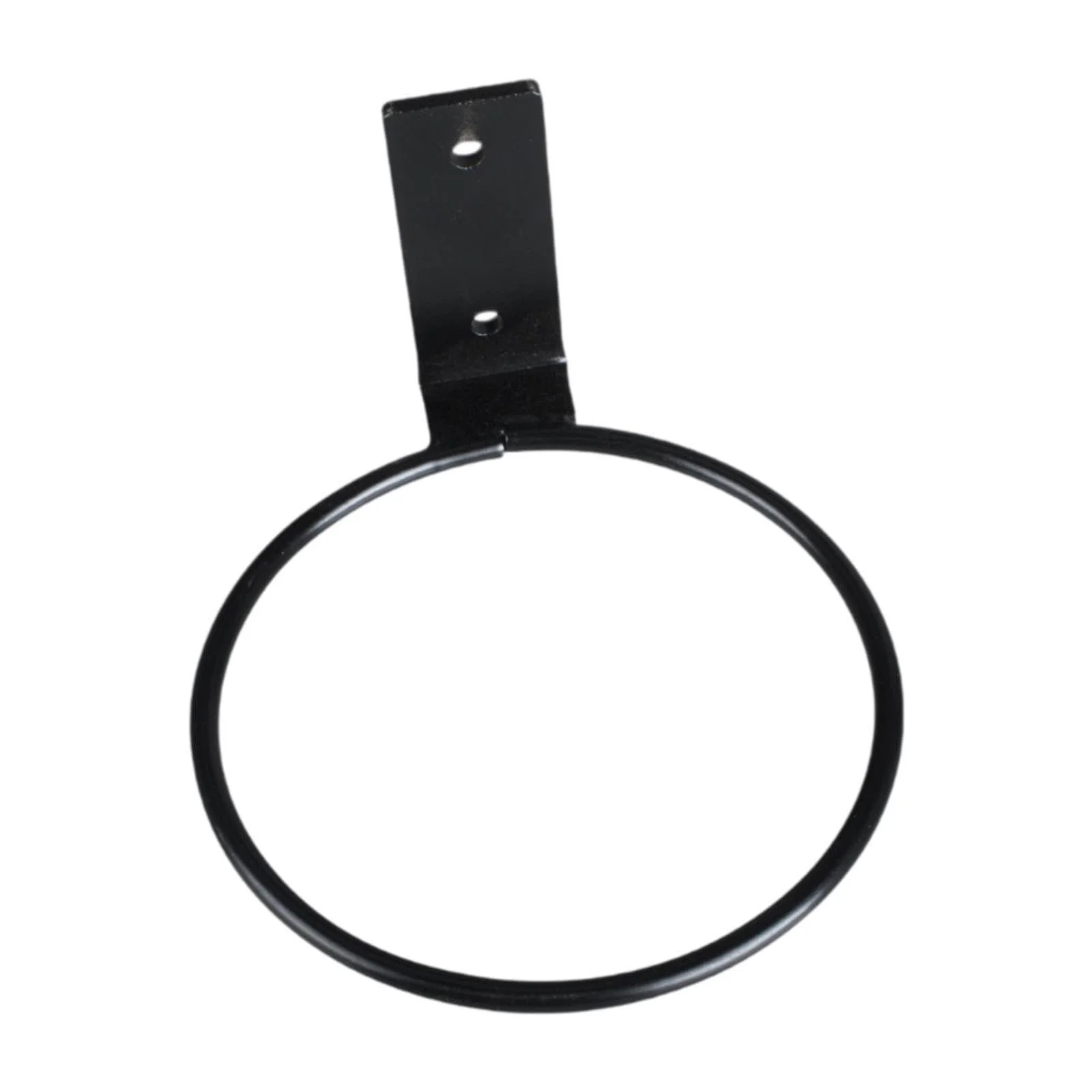 Кільце-тримач для квіткового горщика металеве настінне на балконну рейку, фото №1