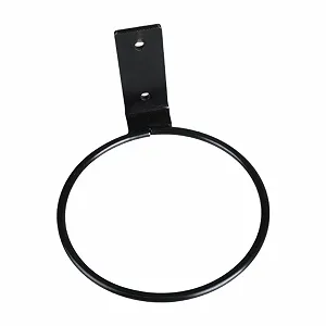 Кольцо-держатель для цветочного горшка металлическое настенное на балконную рейку - Фото 1