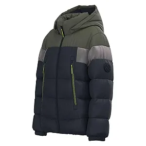 Куртка NAME IT Nkmmontel Puffer Jacket Refl. Block Noos synthetic.ua - Фото 1