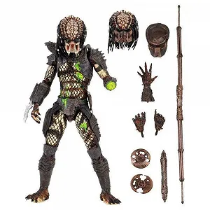 Фігурка NECA Predator Ultimate Battle Damaged City Hunter 0634482514283 20 см synthetic.ua - Фото 1