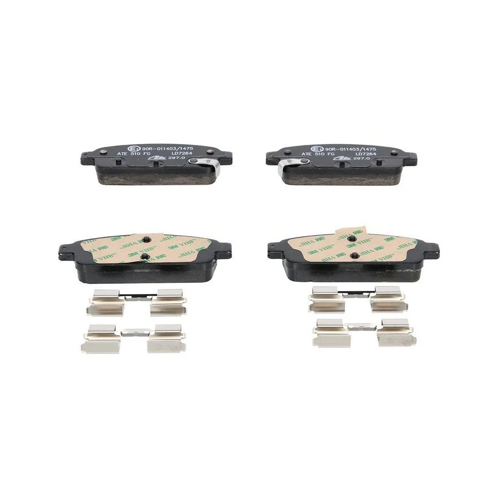 Комплект гальмівних колодок ATE Ceramic 13.0470-7264.2 дискове гальмо для OPEL VAUXHALL, фото №1 Комплект гальмівних колодок ATE Ceramic 13.0470-7264.2 дискове гальмо для OPEL VAUXHALL, фото №1