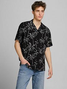 Сорочка пляжна JORCOCO RESORT SS BLK 12187990  Jack&Jones Чорний L - Фото 1