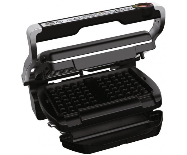 Tefal Форма для випікання вафель грилів Optigrill алюміній чорний, фото №2