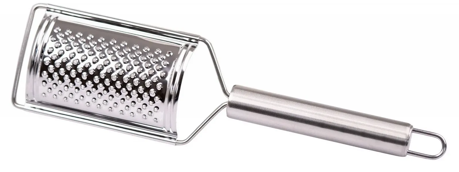 Терка OMAGO, маленька для сиру, цедри лимона, овальна ручка, нержавіюча сталь, фото №7