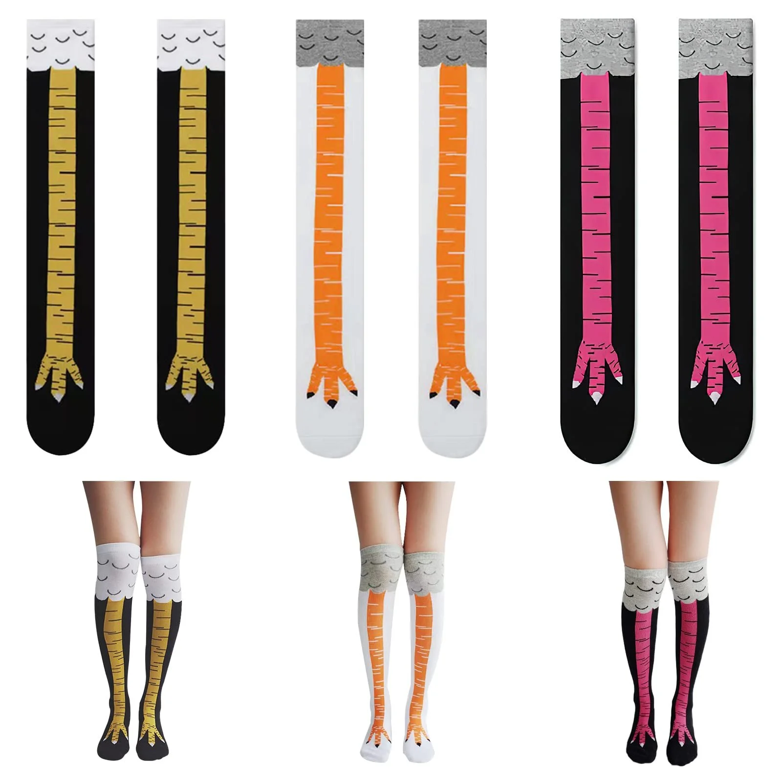 Гольфы Куриные Лапки 3 Пары, фото №1