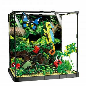 Конструктор ENJBRICK Flower Insect Tank 1284 деталей - Фото 1