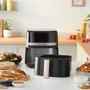 Мультипіч Russell Hobbs SatisFry 27610-56 4.3 л 1300 Вт 9 програм Чорна synthetic.ua - Фото 1