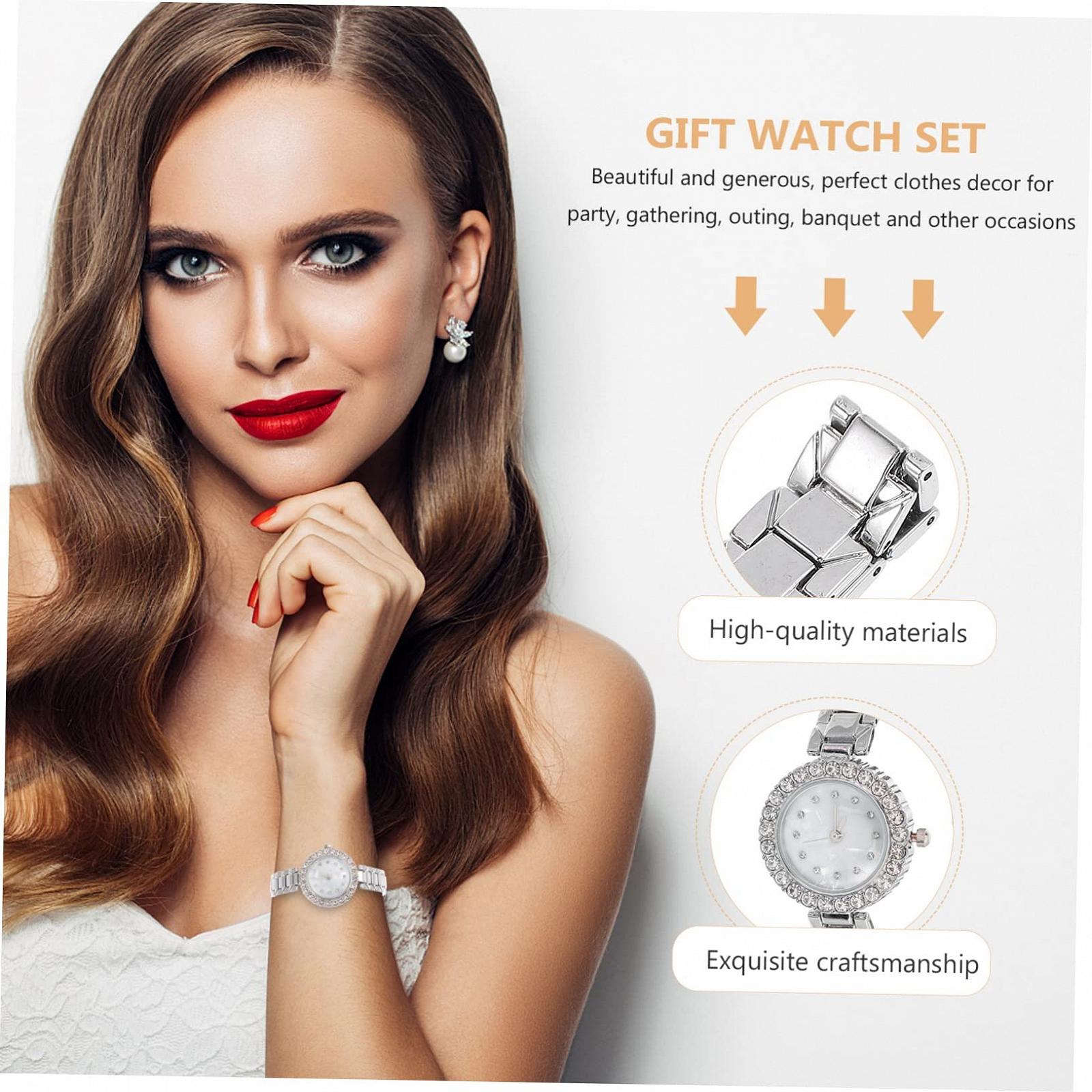 Часы Женские OATIPHO Серебряный Сплав, серебряный, фото №3 Часы Женские OATIPHO Серебряный Сплав, серебряный, фото №3