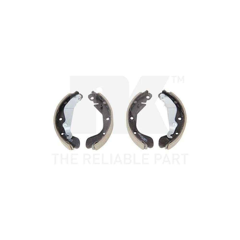 Комплект гальмівних колодок NK 2736857 для CHEVROLET задня вісь, фото №1