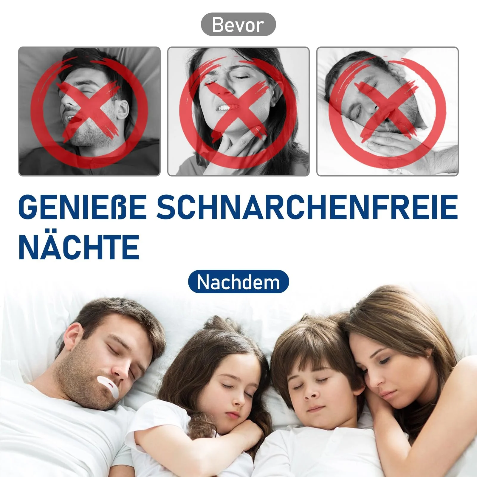 Полоски от храпа для сна, 120 шт. Способствуют дыханию носом, улучшают качество сна., фото №4