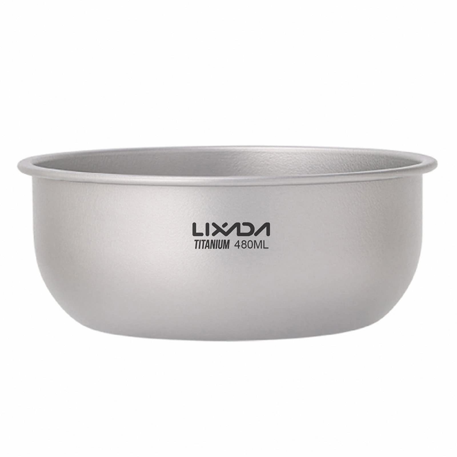 Миска Lixada Титан 360 мл/480 мл/620 мл/710 мл/920 мл/1000 мл/1200 мл, фото №1