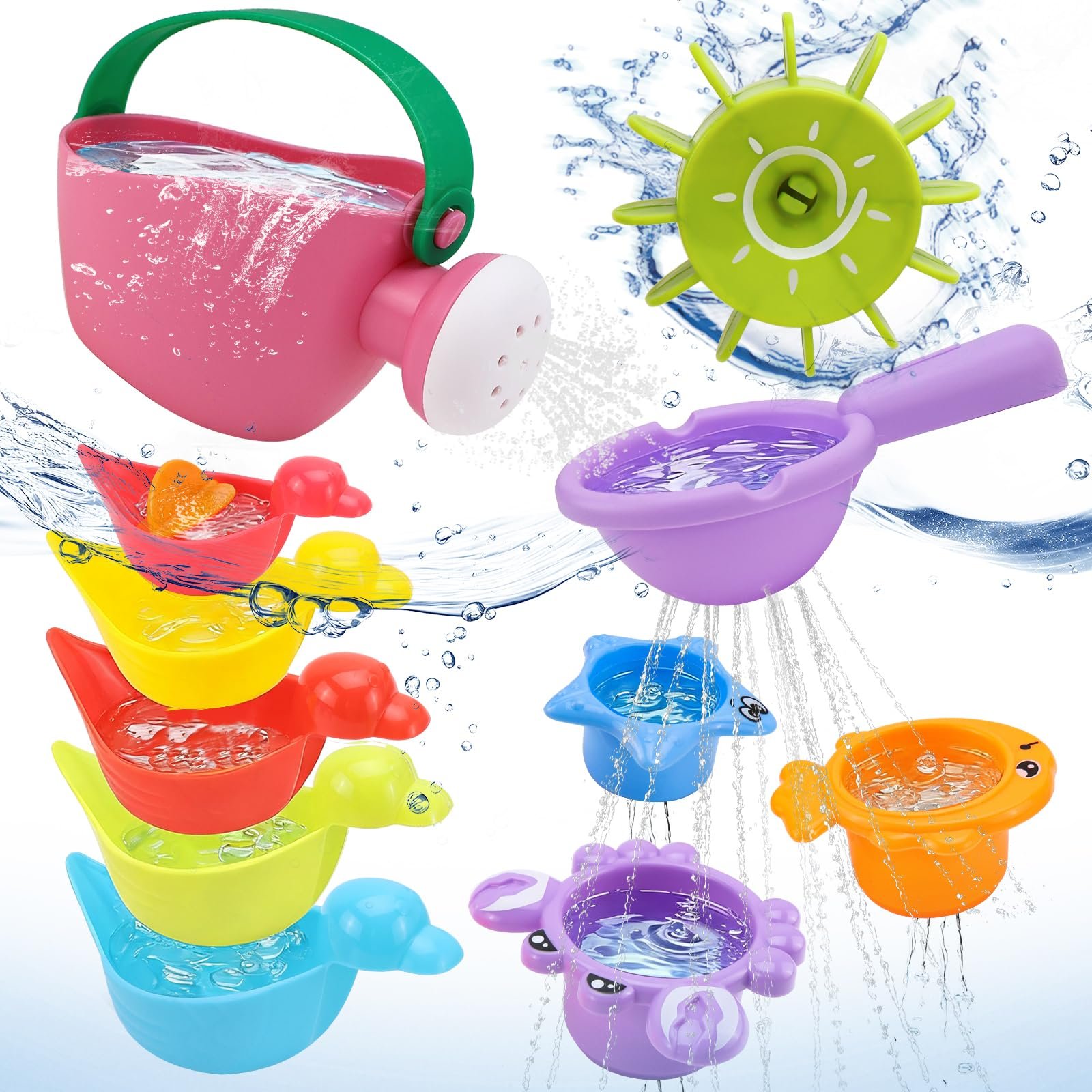 Набор игрушек для ванной., фото №1