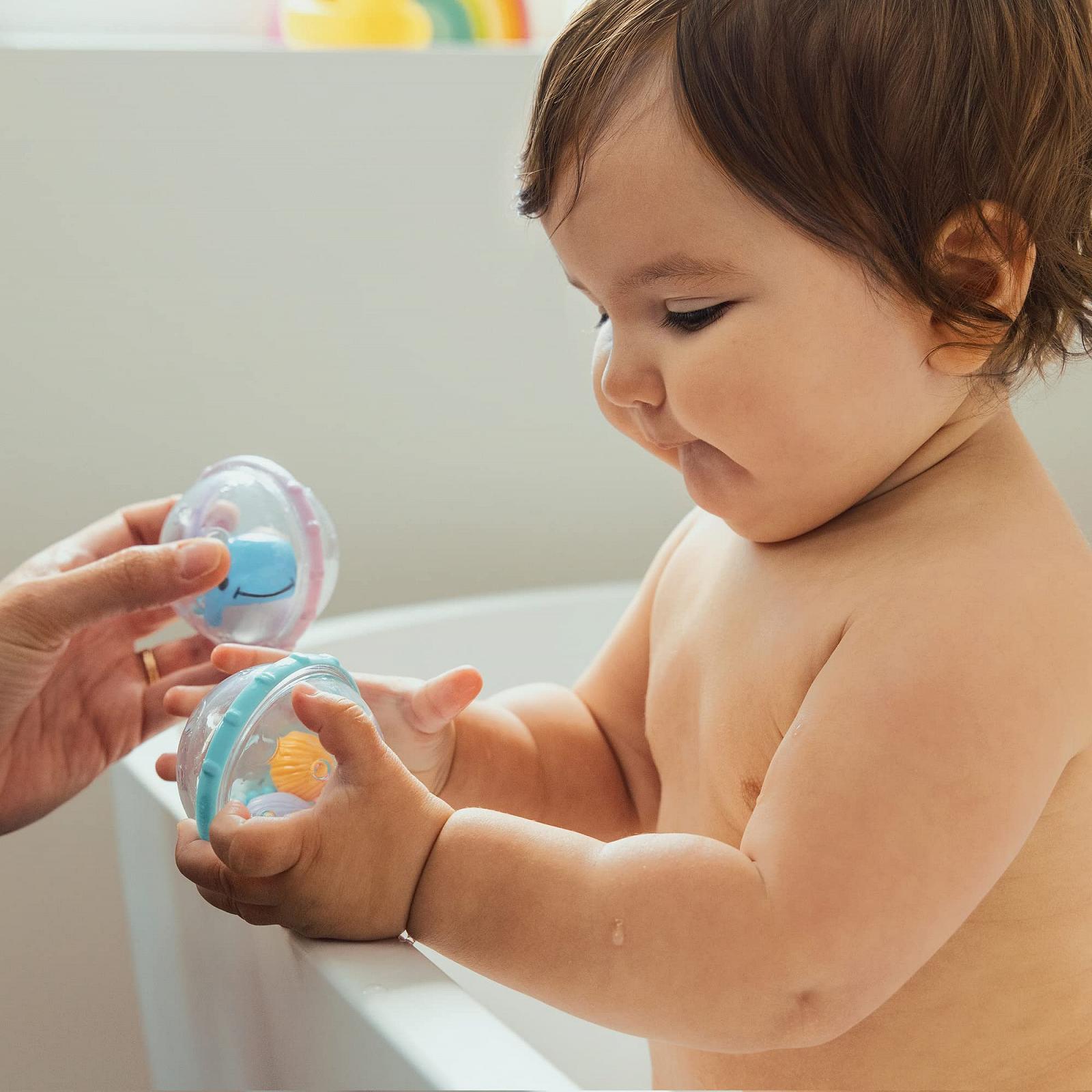 Игрушка для ванны Munchkin Фигурка плавающая Мыльные пузыри Набор из 2 штук в ассортименте, фото №7