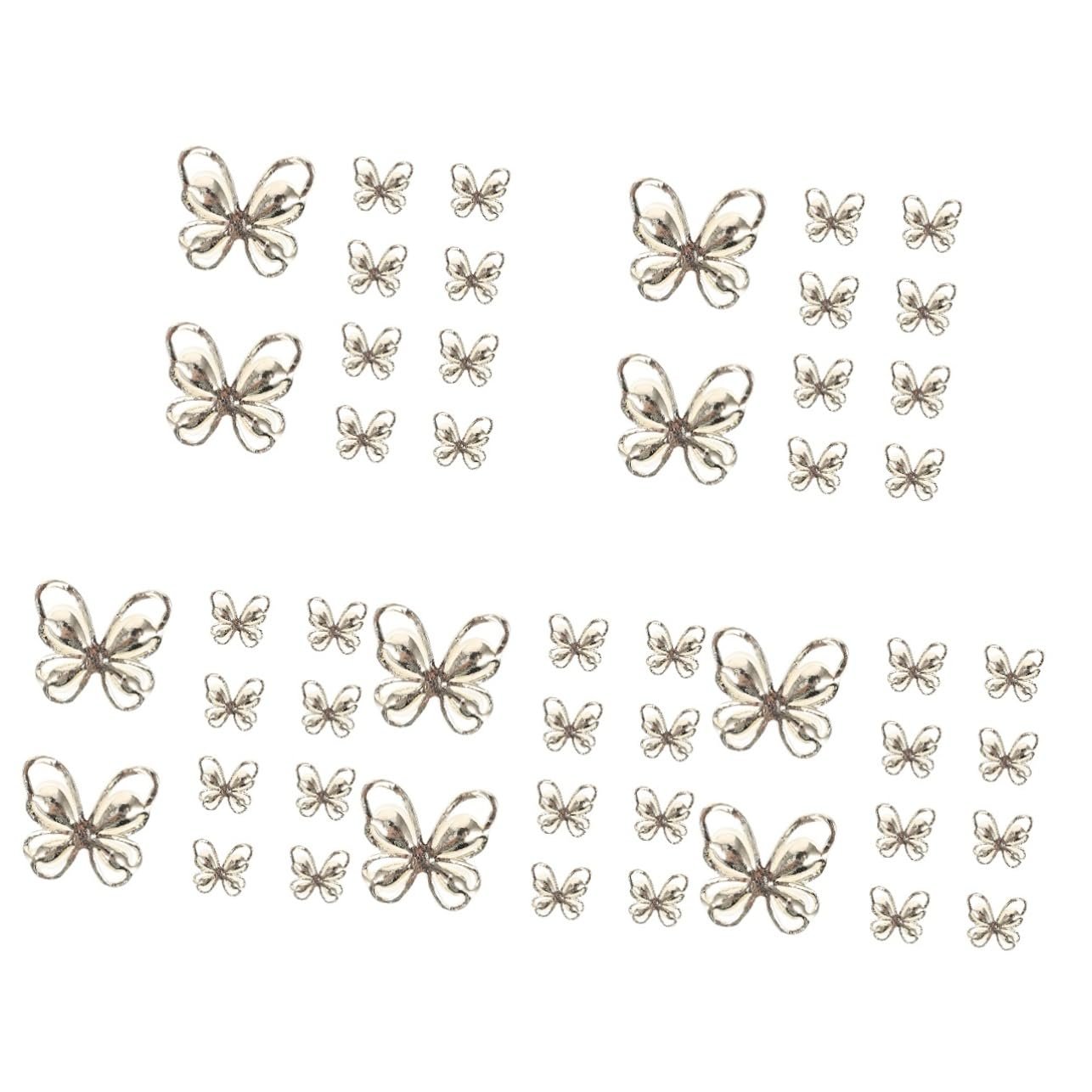 Украшение для ногтей Бабочки 5 наборов Healeved 3D, фото №1