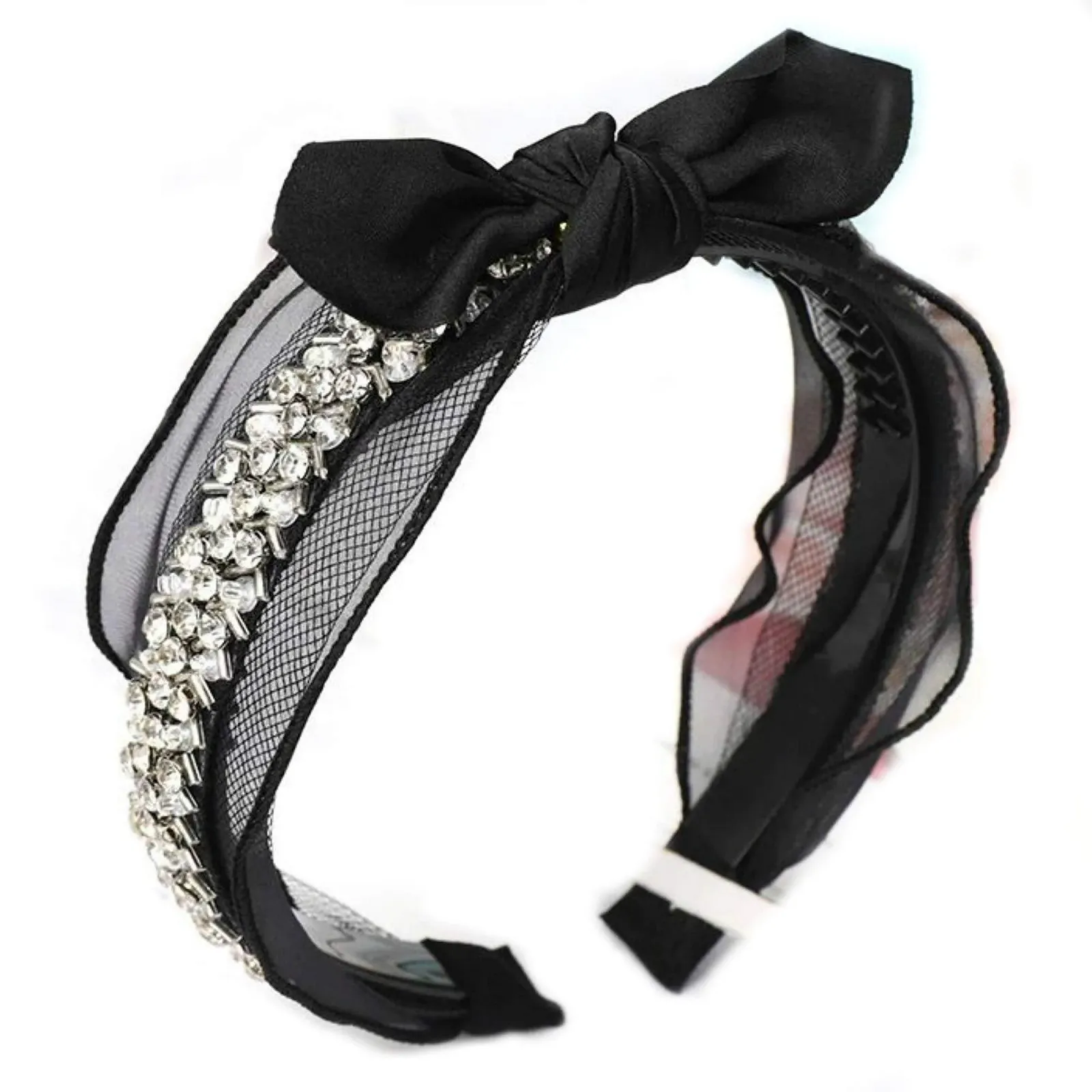 Жіночий Обруч для волосся з кристалами та стразами для елегантних церемоній та вечірок, фото №1 Жіночий Обруч для волосся з кристалами та стразами для елегантних церемоній та вечірок, фото №1