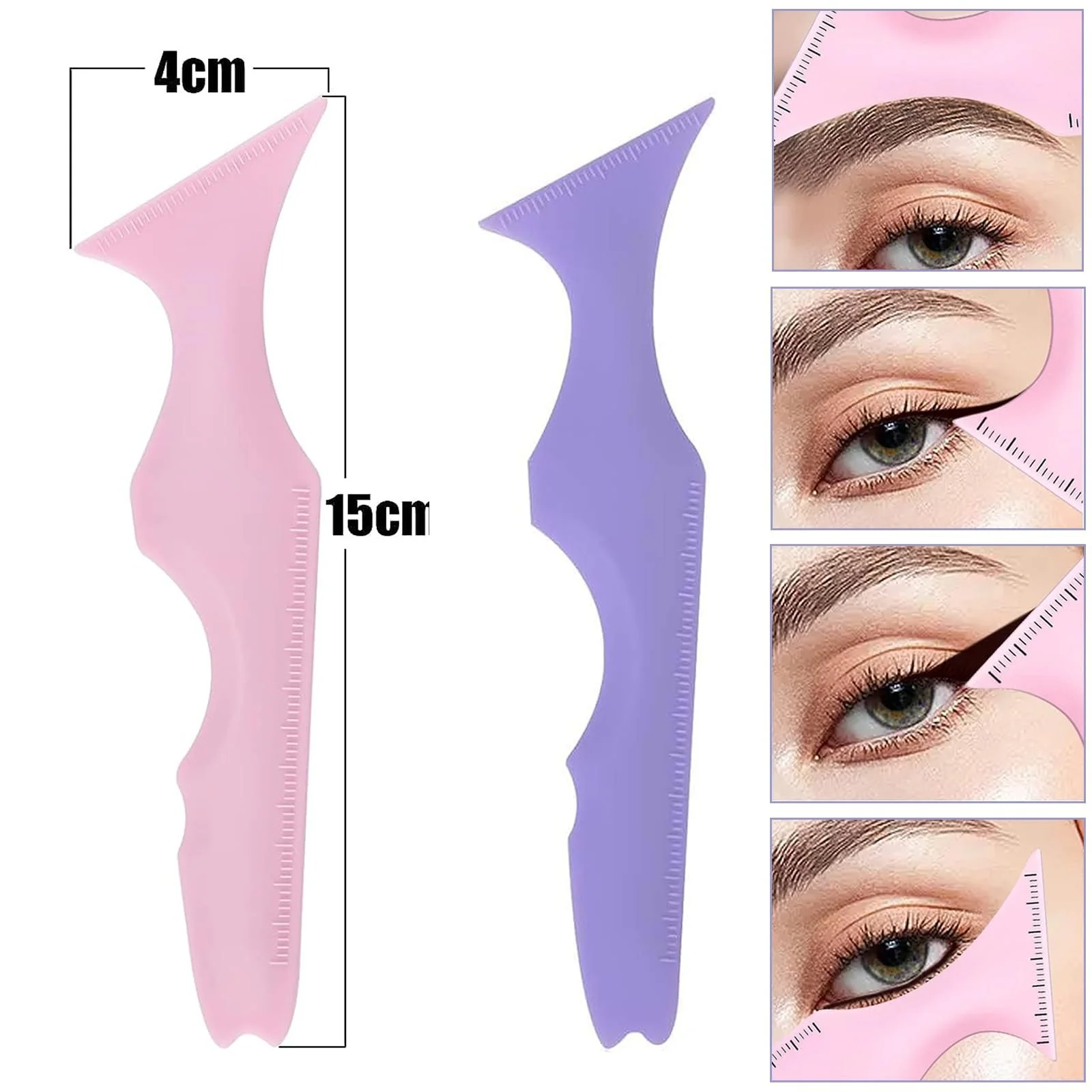 Трафарет для подводки RUNEAY Силиконовый, фото №2