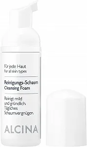 Пенка для умывания ALCINA для любого типа кожи 150 мл Очищающая пенка для особо чувствительной и слегка раздраженной кожи Увлажняющая и успокаивающая synthetic.ua - Фото 1