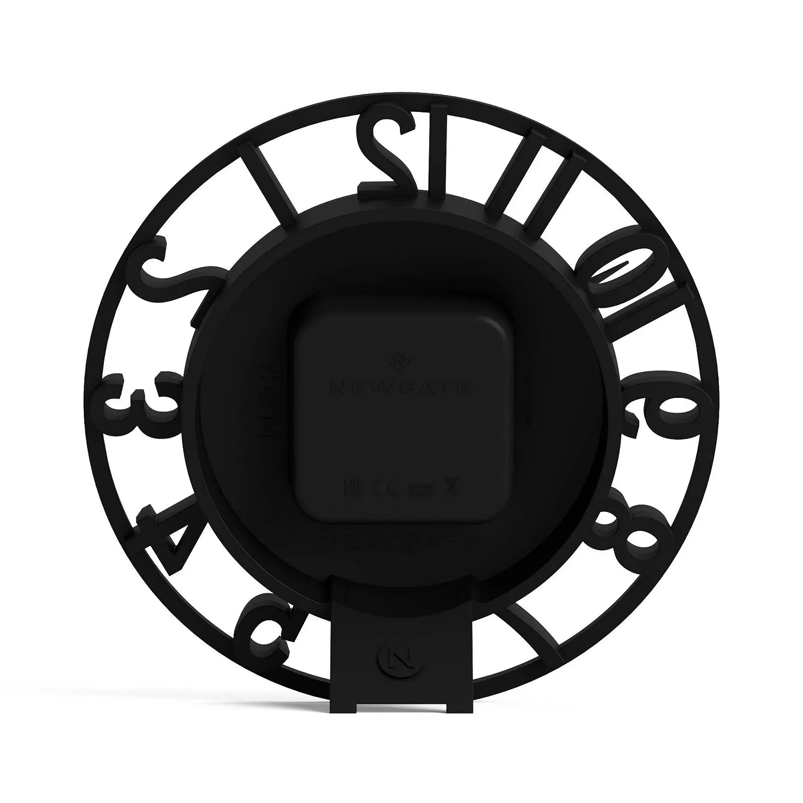 Настольные часы NEWGATE Timewarp, круглые скелетовидные, черные, фото №7 Настольные часы NEWGATE Timewarp, круглые скелетовидные, черные, фото №7