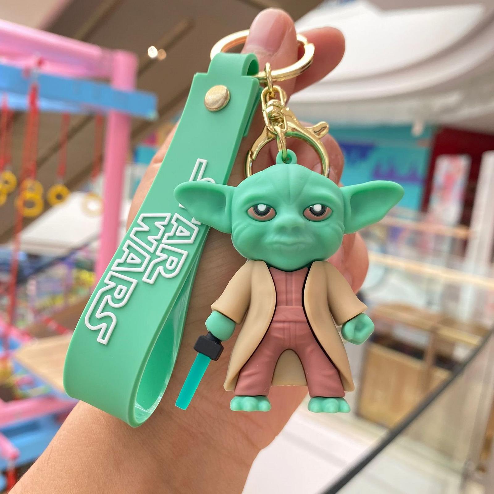 Брелок Йода Зоряні війни Star Wars Yoda на рюкзак, ключі 6.2 см, фото №4