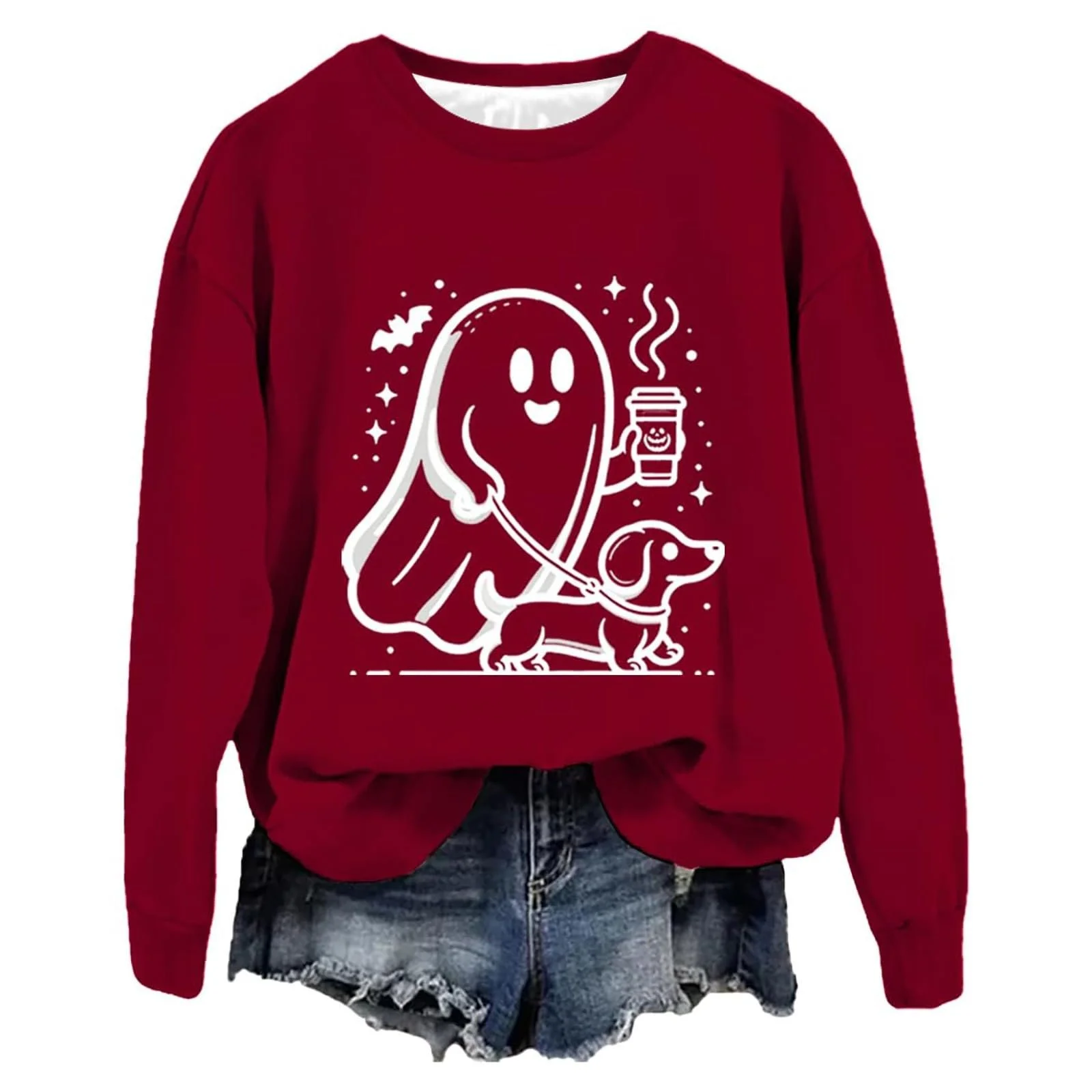 Хелловін Толстовка Жіноча Милий Привид, фото №2