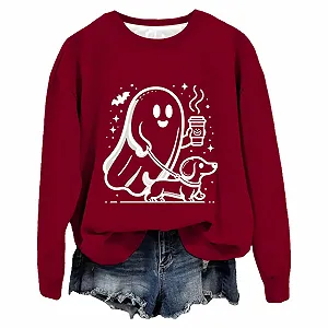 Хелловін Толстовка Жіноча Милий Привид synthetic.ua - Фото 1