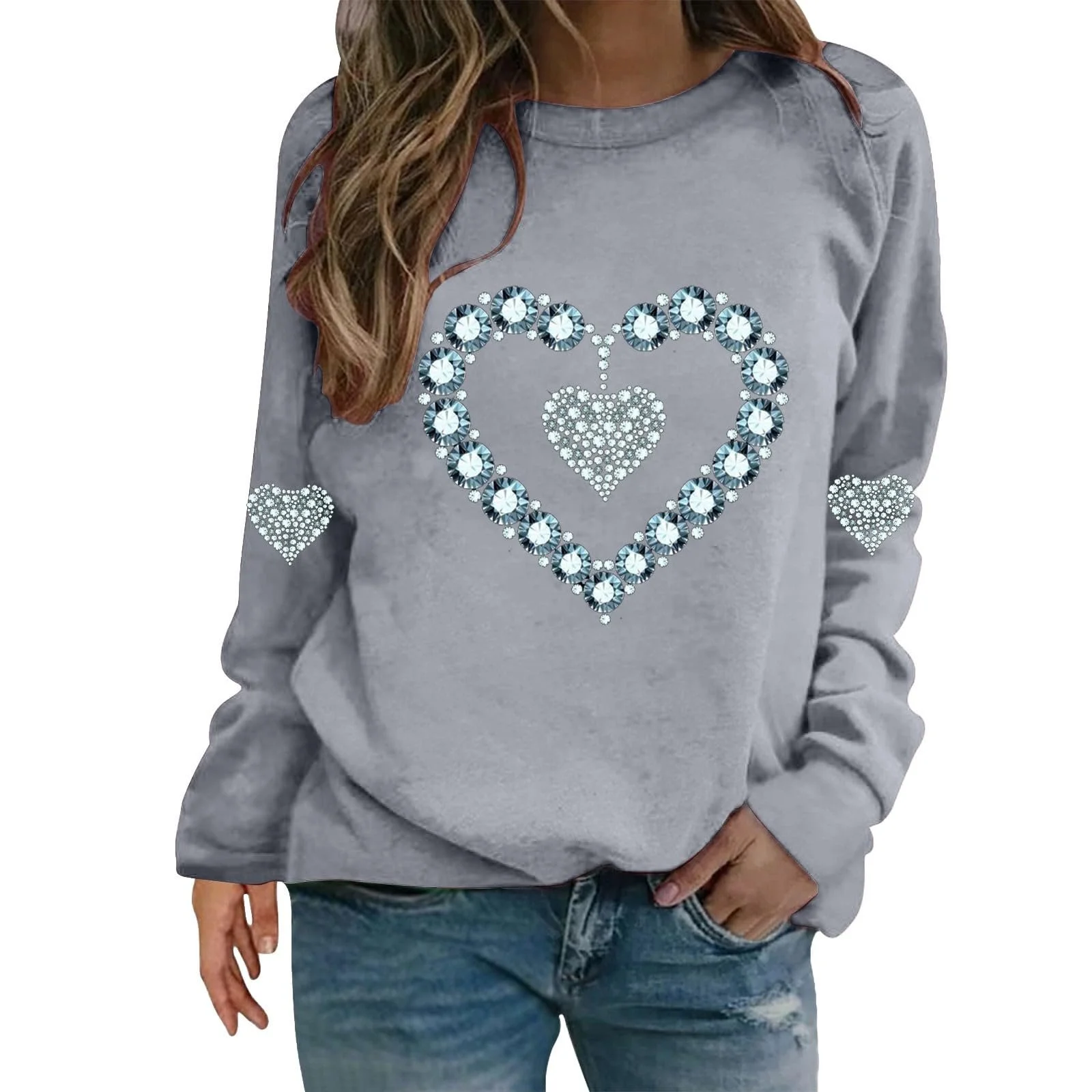 Женский свитшот Generisch с буквенным принтом, женский элегантный высококачественный пуловер с длинными рукавами, мягкий свитшот на Хэллоуин, фото №2 Женский свитшот Generisch с буквенным принтом, женский элегантный высококачественный пуловер с длинными рукавами, мягкий свитшот на Хэллоуин, фото №2