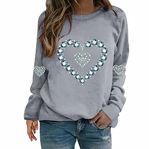 Женский свитшот Generisch с буквенным принтом, женский элегантный высококачественный пуловер с длинными рукавами, мягкий свитшот на Хэллоуин synthetic.ua - Фото 1