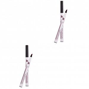 Карандаш Beaupretty 2st Augenbrauenstift для женщин Augenbrauen Make-up Tool Жидкость - Фото 1