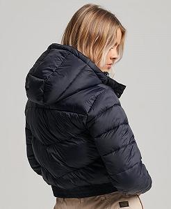 Куртка с капюшоном Superdry Fuji женская укороченная synthetic.ua - Фото 1