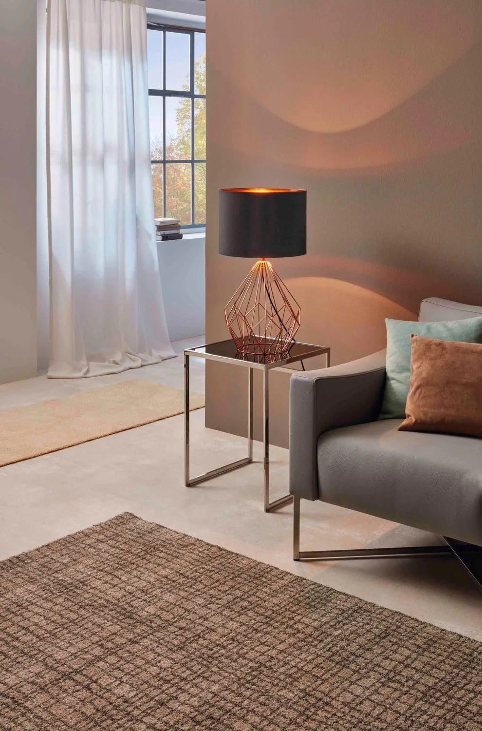 Настільна лампа EGLO 60 W Мідна, фото №2