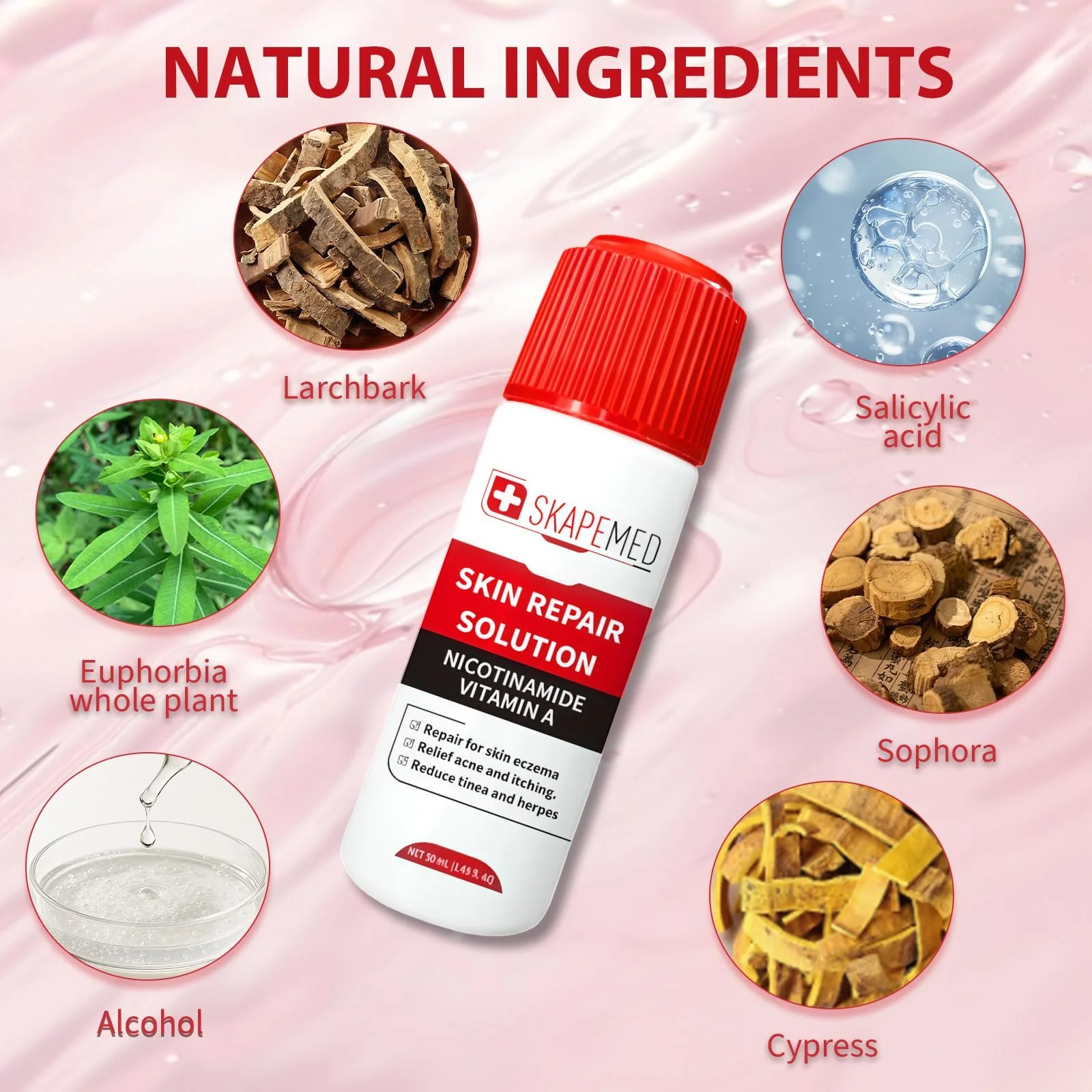 Средство для ухода за кожей Skin Care Solution Repair Solution для сухой кожи 50 г, фото №2