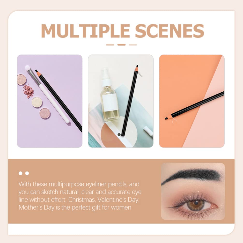 Олівець для брів LALAFINA Waterproof Drawstring Removable Brow Filling and Contouring Eyebrow Pencil Tattoo Makeup Tool Durable Sweatproof Permanent Eyebrow Liner, фото №3