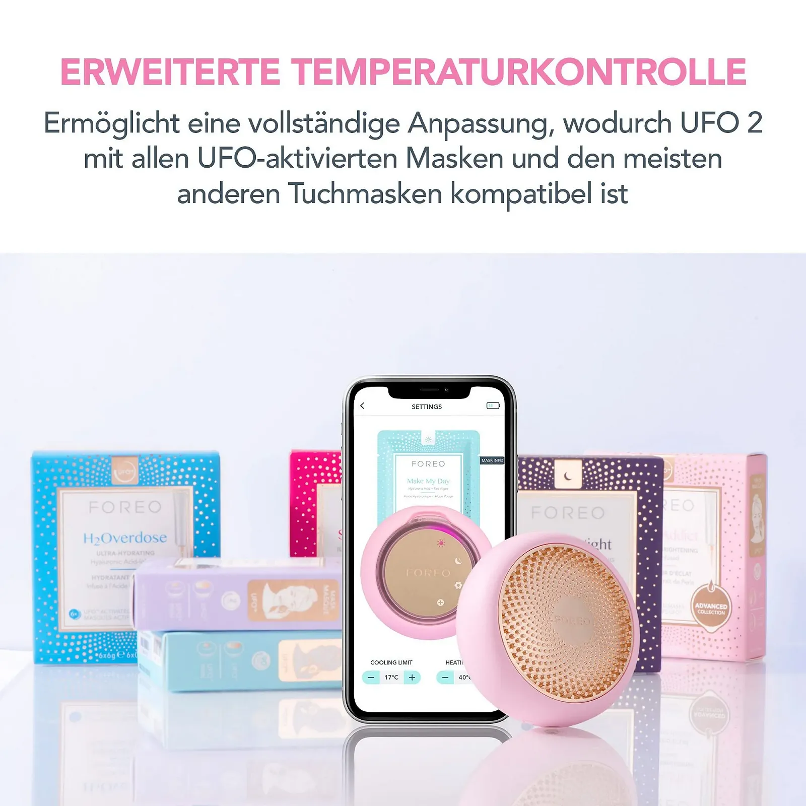 LED Маска Foreo UFO 2 Повний LED Спектр та Червона Світлотерапія, фото №3 LED Маска Foreo UFO 2 Повний LED Спектр та Червона Світлотерапія, фото №3