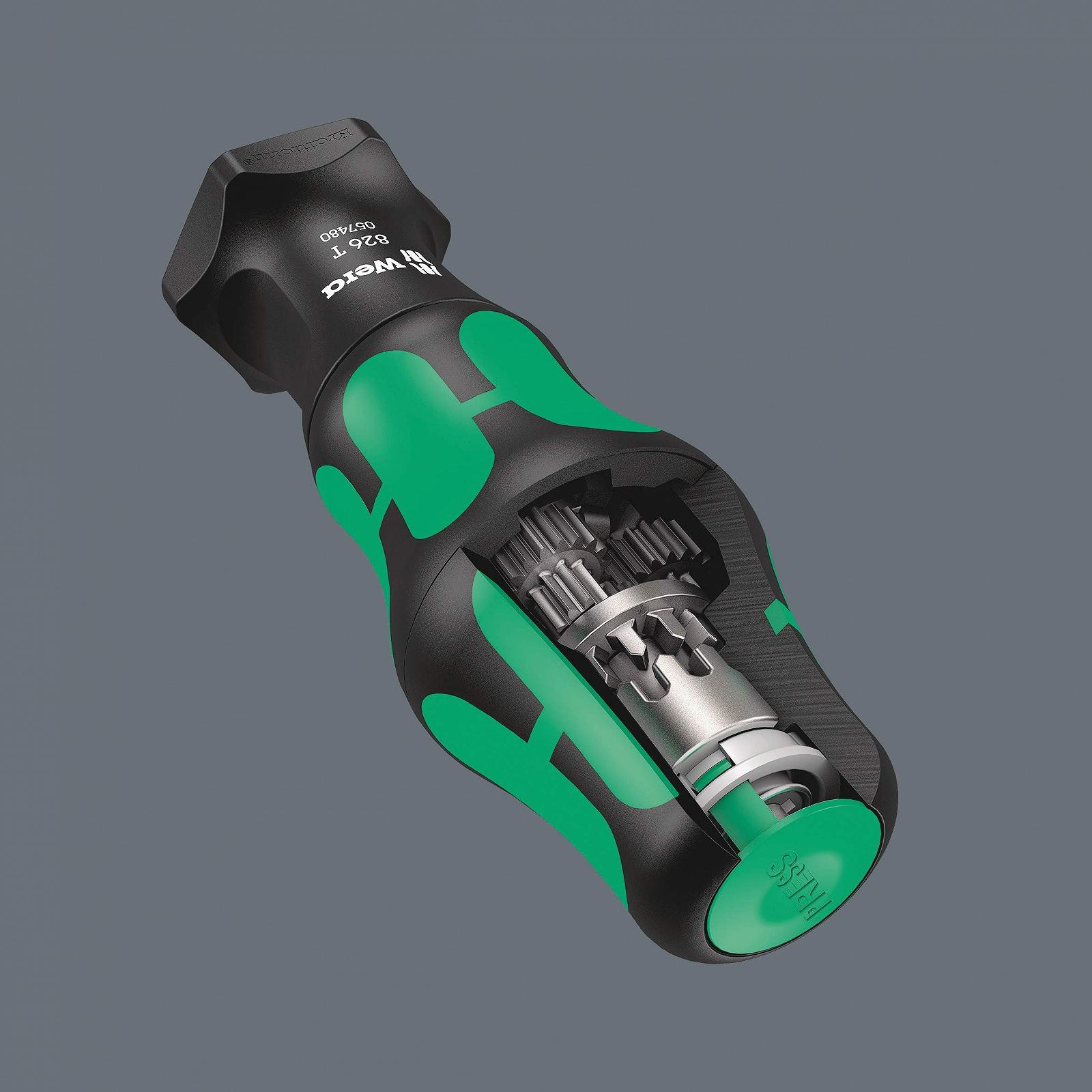 Набор отверток с редуктором Wera Kraftform Compact Turbo 1 05057482001 18 единиц, фото №6 Набор отверток с редуктором Wera Kraftform Compact Turbo 1 05057482001 18 единиц, фото №6