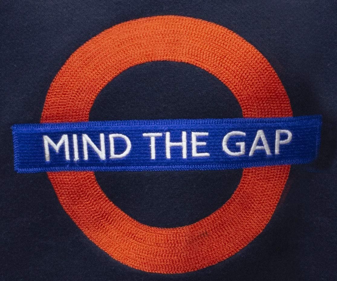 Худи TFL 129K Детское вышитое Mind The Gap Темно-синее, фото №3
