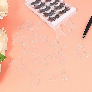 Набір Y Shape Eyelash Comb Інструмент для підняття вій Силіконова щітка для вій Y-Shape Прозора щітка для підняття вій гребінець для підняття вій для нарощування вій (60 шт.) synthetic.ua - Фото 1