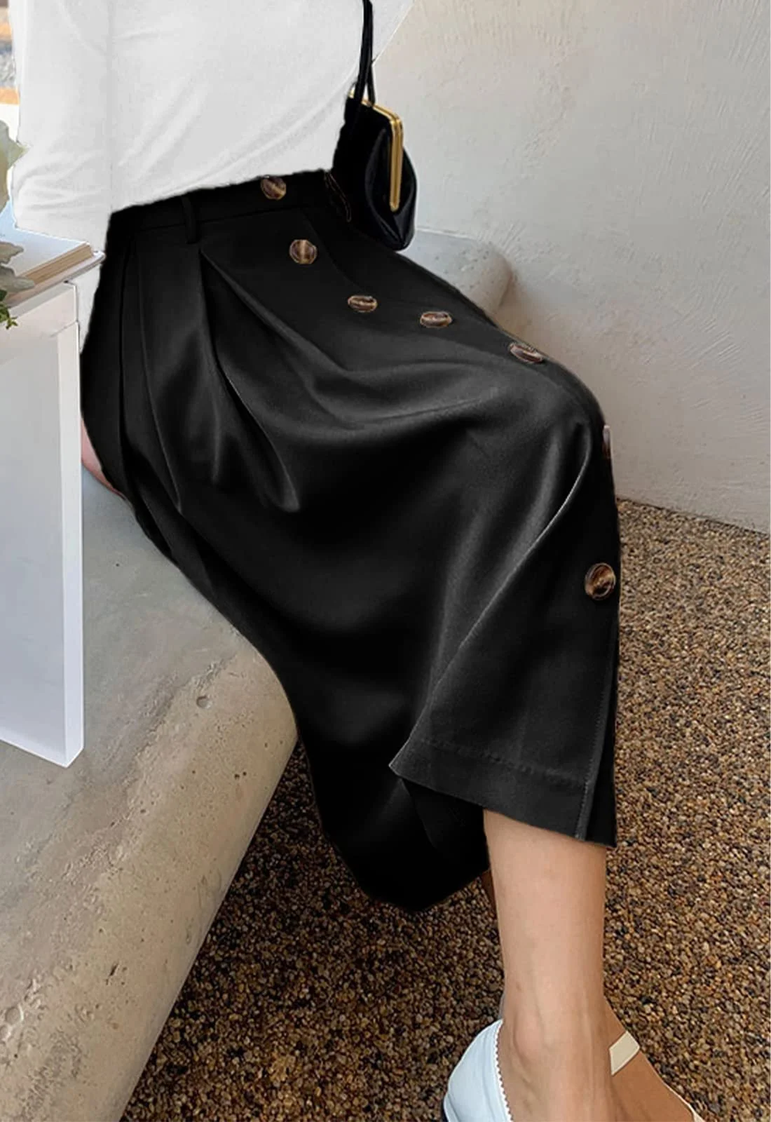 Спідниця JayscreateEU Міді Плісирована, фото №2