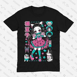 Футболка Аниме Клинок рассекающий демонов Demon Slayer TH120 XL - Фото 1