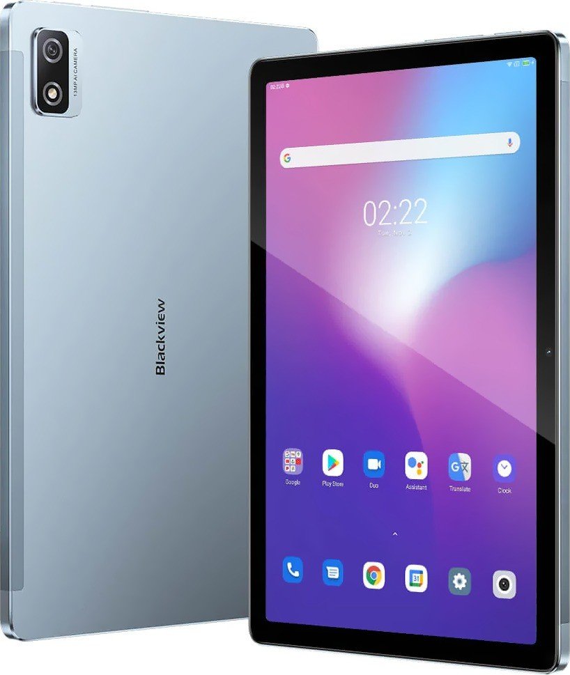 Планшет 10.1" Full HD Blackview Tab 12 4+3/64Gb 4G 2-SIM 8 ядер Android 11 6580 mAh Twilight Blue, фото №2 Планшет 10.1" Full HD Blackview Tab 12 4+3/64Gb 4G 2-SIM 8 ядер Android 11 6580 mAh Twilight Blue, фото №2