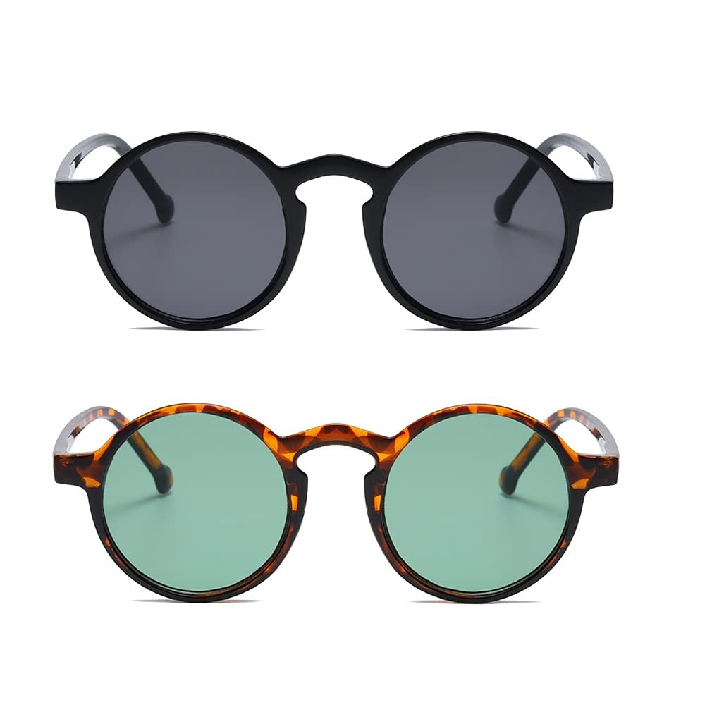 Круглі сонцезахисні окуляри Long Keeper Unisex Маленькі круглі ретро вінтажні, фото №2