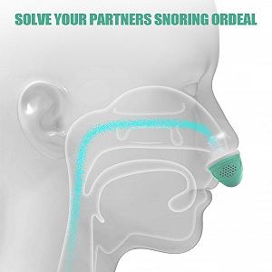 Пристрій проти хропіння Saktive, компактний, для спокійного сну, від нічних порушень synthetic.ua - Фото 1