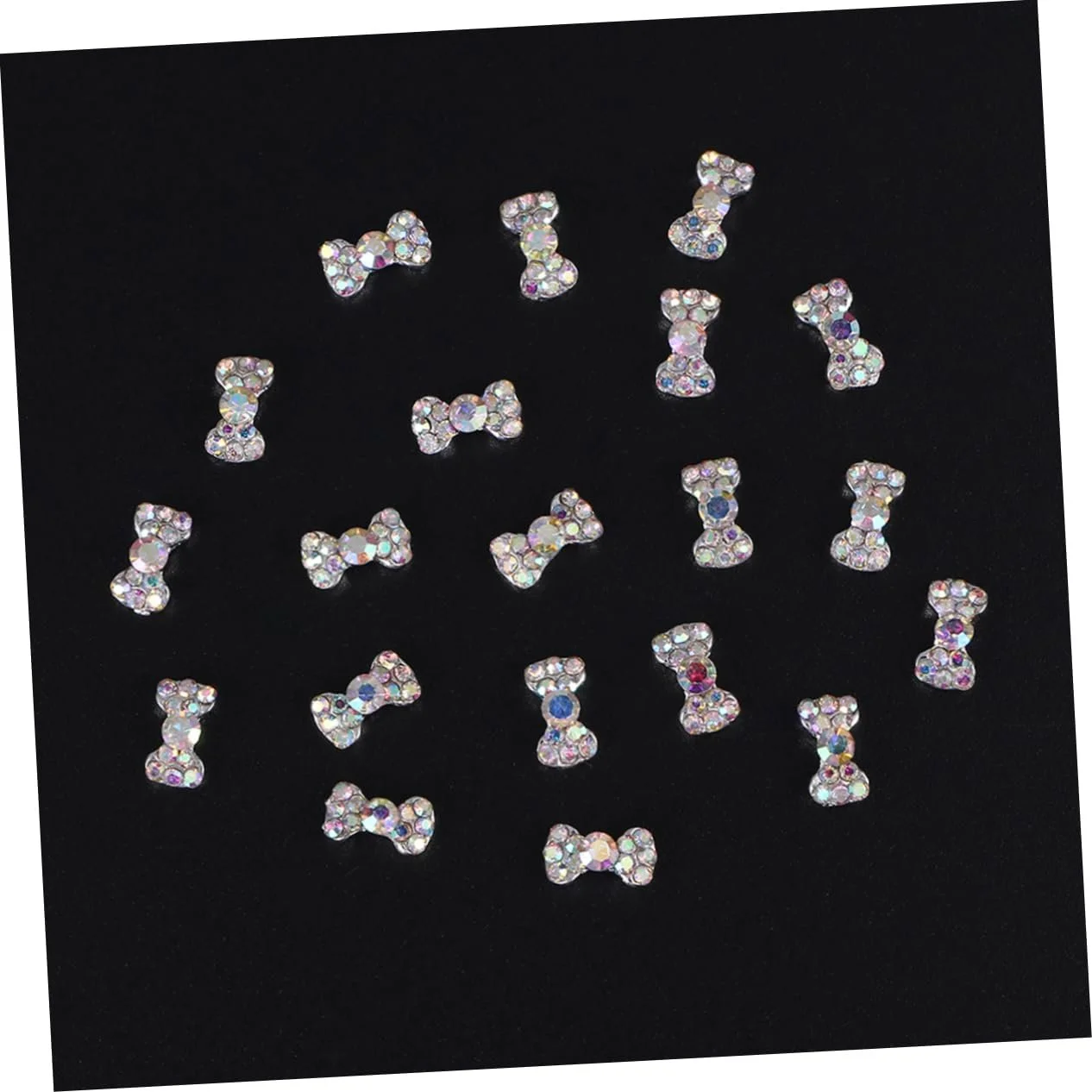 Наклейки для ногтей Healvian 40 шт., украшения для маникюра, аксессуары, 3D стразы, фото №5