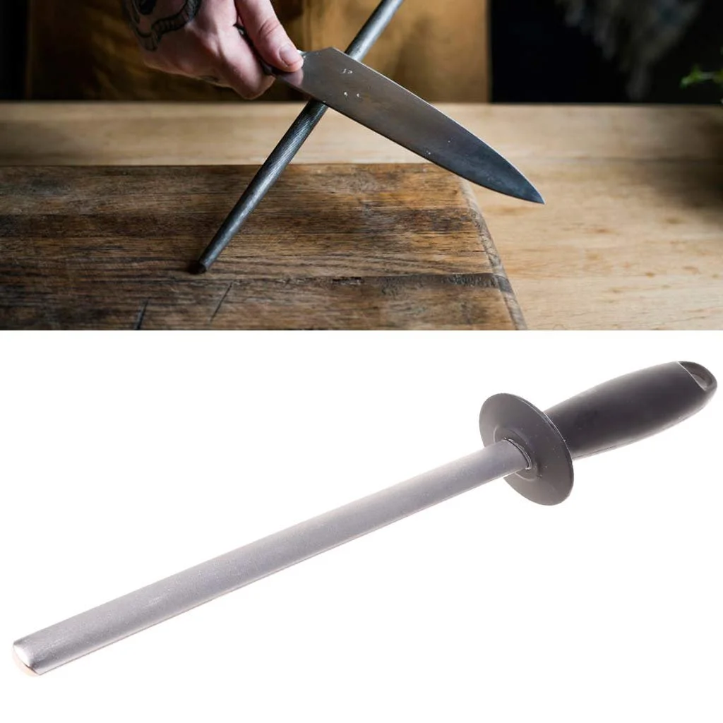 Точилка для ножей Diamant Овальная 25.4 см Мусат ABS, фото №7