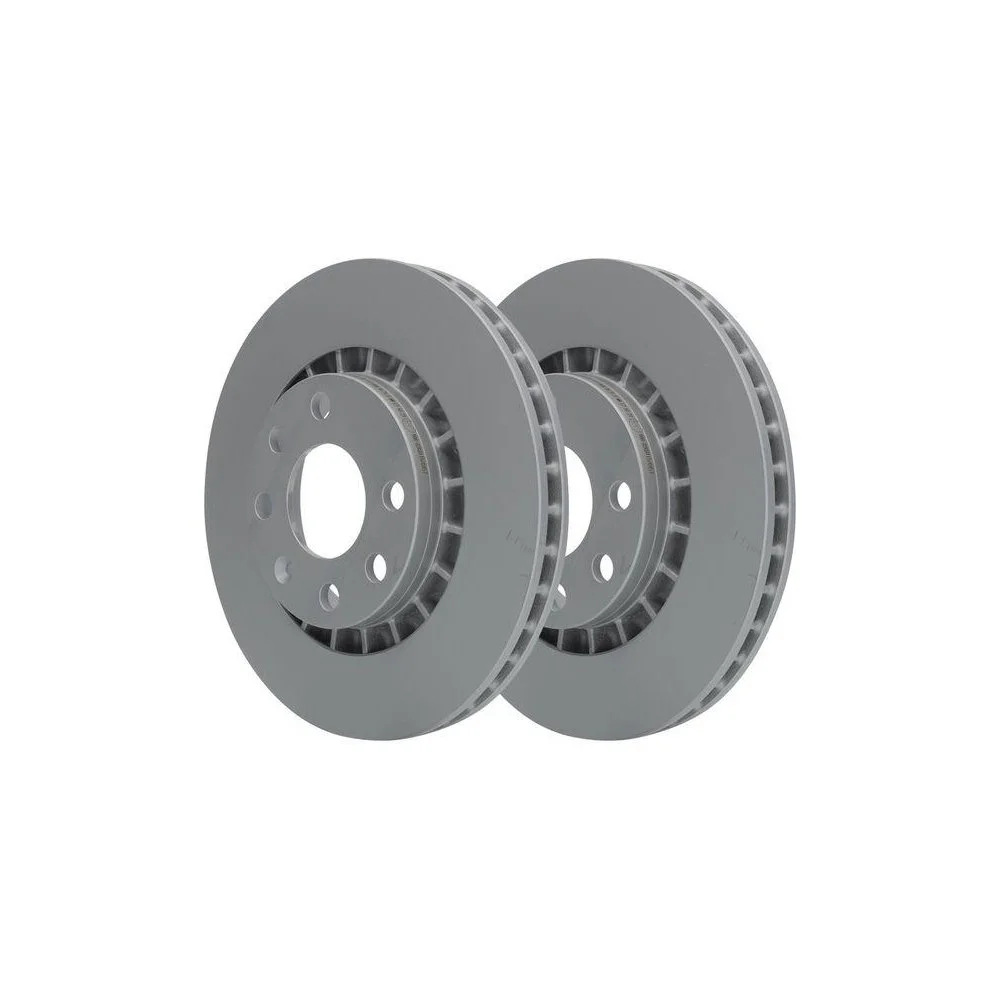 Гальмівний диск ATE 24.0124-0115.1 для OPEL VAUXHALL CHEVROLET DAEWOO передня вісь, фото №1