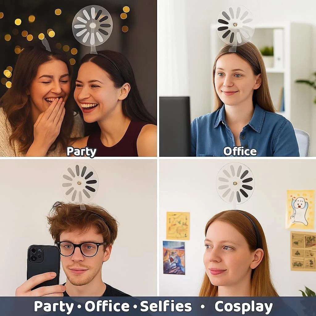 Обруч для волос Funny Creative Loading, фото №2