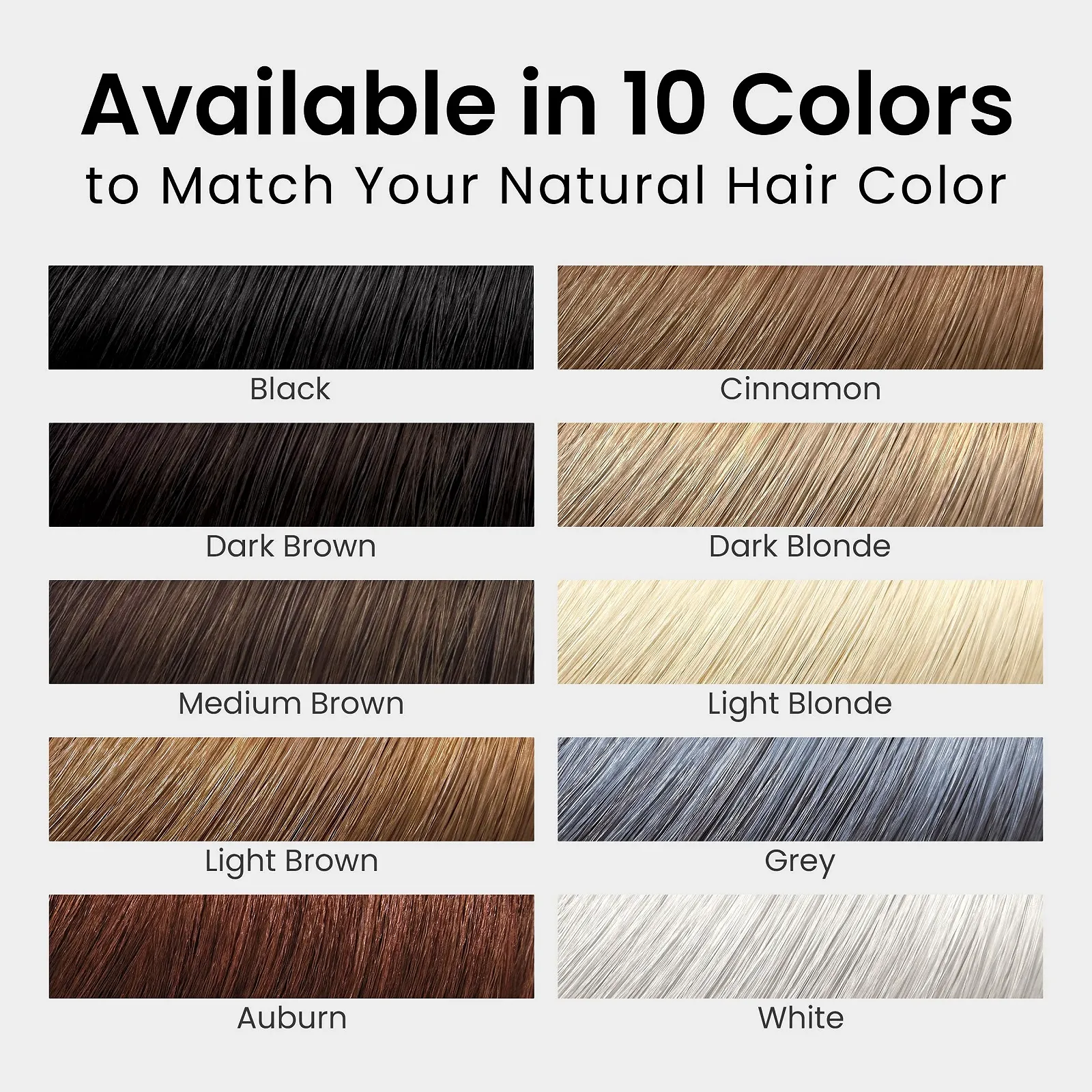 Волокна для волосся Eclipse для стоншення волосся Середньо-коричневий - 60 г, фото №7