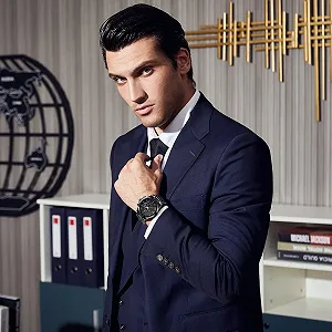 Годинник Benyar Chronograph Analog Quartz Waterproof Date Business Dress Elegant Gift for Men synthetic.ua - Фото 1